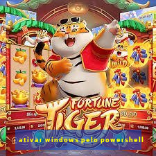 ativar windows pelo powershell